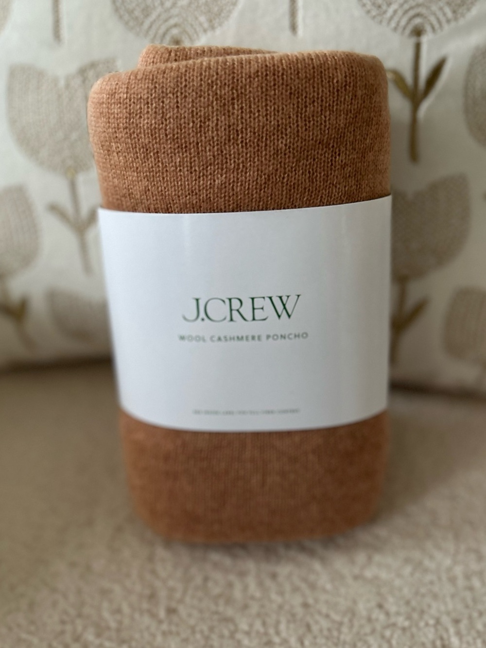 J. Crew Wool Cashmere Poncho